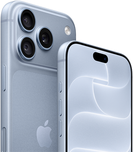 iPhone 18 Pro, Polar, Vorder- und Rückansicht mit Ceramic Shield, Drei-Kamera-System